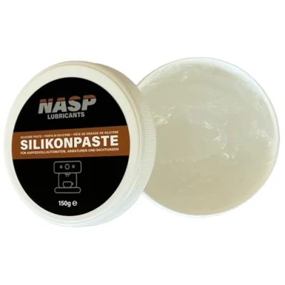 Afbeelding van Nasp Professioneel siliconenvet 150 g transparante O ringen rubberverzorging Made in Germany voor koffiezetapparaat