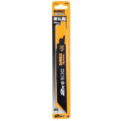 Afbeelding van DeWalt DT2408L Reciprozaagblad 203 x 2,5mm Metaal (5st)