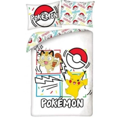 Afbeelding van Pokémon Dekbedovertrek, Meowth 140 x 200 cm 70 90 Polyester