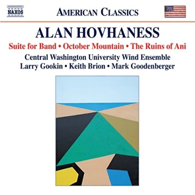 Afbeelding van Larry Central Washington University Wind Ensemble Suite For Band October Mountain The Ruins Of A (CD)