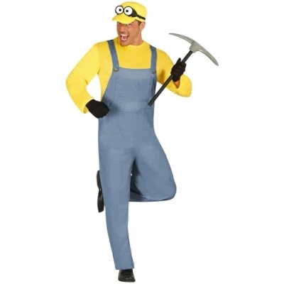 Afbeelding van Fiestas Guirca Volwassenkostuum Mijnwerker S (46 48)