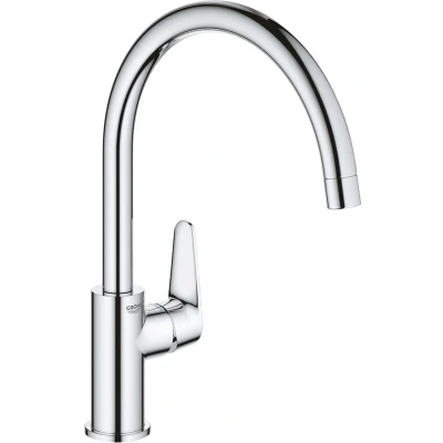 Afbeelding van GROHE BauCurve Keukenkraan medium uitloop chroom 31715000
