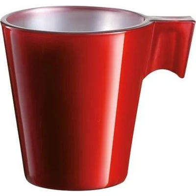 Afbeelding van Luminarc Flashy Beker Expresso Rood 8 cl