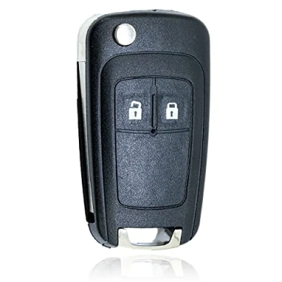 Afbeelding van Vouwsleutel met 2 knoppen voor Opel Buick Astra Insignia Vectra Chevrolet Cruze Aveo Spark Captiva Orlando