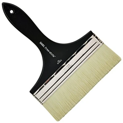 Afbeelding van Liquitex Freestyle Kwast Groot Plat 8 Inch Korte steel