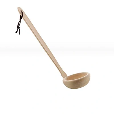 Afbeelding van Houten saunalepel 40cm recht