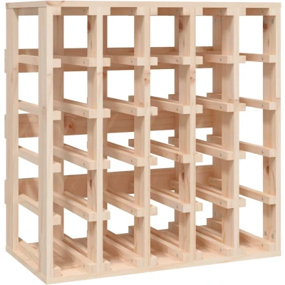 Afbeelding van Wijnrek 58,5X33X60,5 Cm Massief Grenenhout 1