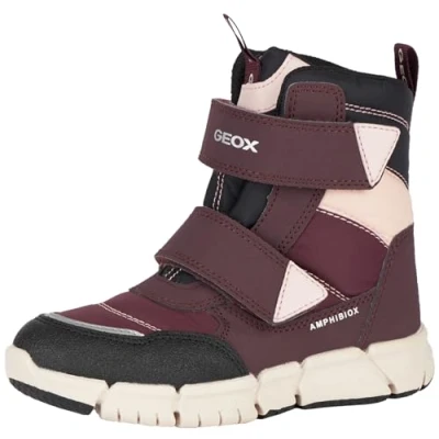 Afbeelding van Geox Flexyper GIRL Snowboots voor kinderen, Maat: 28, Dark burgundy Imitatieleer/ textiel