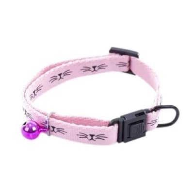 Afbeelding van Martin Sellier Halsband Kat Frimousse Roze 20 30X1 CM