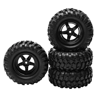 Afbeelding van RC 4 stuks 1:10 5 spaaks buggy rubberen banden voor HSP 1/10 offroad