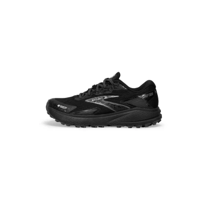 Afbeelding van Brooks Divide 5 GTX Trail hardloopschoenen, Dames, Maat: 40, Black alloy primer grey Polyester