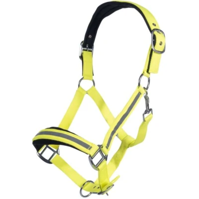 Afbeelding van HKM Halster Reflective Neon Geel Pony