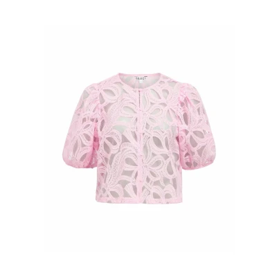 Afbeelding van OBJECT Blouse KM OBJROSE 2/4 RE SHIRT E DIV Pink 40