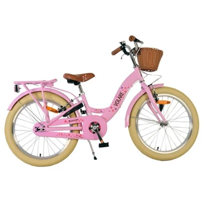 Afbeelding van Volare Blossom Kinderfiets Meisjes 20 inch Roze Twee handremmen