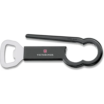 Afbeelding van Victorinox, 7.6912.3, keukengerei, PET flesopener, robuuste kunststof handgreep, zwart, gemaakt in Zwitserland, vaatwasmachinebestendig