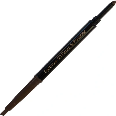 Afbeelding van Christian Faye Eyebrow 3D Pencil &amp; Powder Dark Brown Haibu by Kapperskorting.com