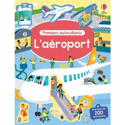 Image de L&#039;aéroport Autocollants Usborne Dès 3 ans