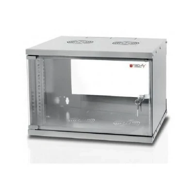 Image de Techly Wall Rack Cabinet 19 6U prof. 320 Grey Assembled I CASE EL 1006G32