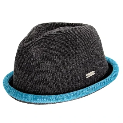 Afbeelding van CHILLOUTS Boston Herenhoed, grijs/blauw (23)