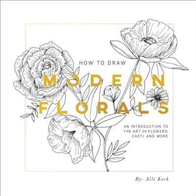 Afbeelding van How To Draw Modern Florals