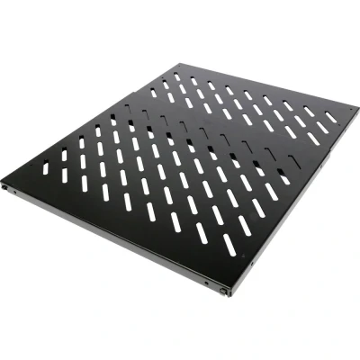 Afbeelding van Rittal apparaatlegbord, vaste inbouw, variabele diepte, 482,6 mm (19) 1/2 HE, 400 600 5501.655