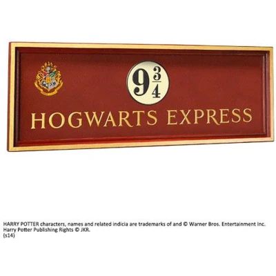 Afbeelding van Harry Potter Hogwarts 9 3/4 sign