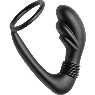 Afbeelding van XR Brands Master Series Cobra Silicone P Spot Massager and Cockring