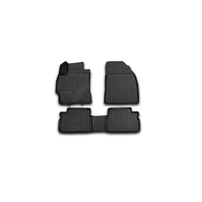 Afbeelding van Element 3D vloermat van rubber, antislip, voor Toyota Corolla 10/06 13, zwart
