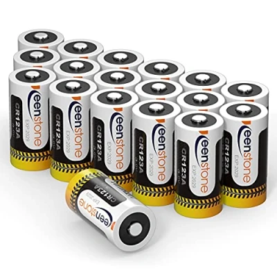 Afbeelding van CR123A Lithium, 3 V, Keenstone 1600 mAh, CR17345, lithium wegwerpbatterijen, 18 stuks, voor zaklamp, camera, intelligent instrument, microfoon enz. 【Niet Arlo】