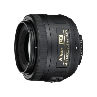 Afbeelding van Nikon Nikkor AF S DX 35 mm f/1.8G lens, zwart