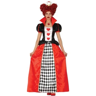 Afbeelding van Fiestas Guirca Jurk Harten Koningin dames M