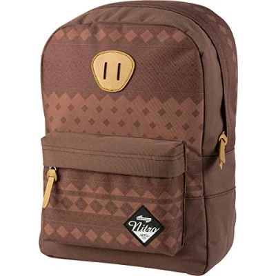 Afbeelding van NITRO Vrije tijd Rugzak met laptopvak Urban Collection Classic Backpack 20L Northern Patch Bruine
