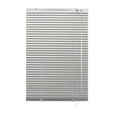 Afbeelding van GARDINIA aluminium jaloezie, privacybescherming en zonwering, wand plafondmontage, inclusief alle montage onderdelen, jaloezieën, zilver, 90 x 175 cm (BxH)