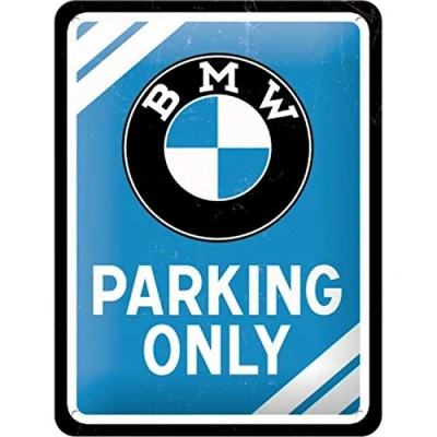 Image de Plaque métallique BMW