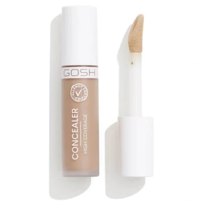 Afbeelding van GOSH concealer High Coverage 005 Tawny, hoge dekking, vloeibare voor het afdekken van donkere kringen, roodheid en onzuiverheden de gevoelige huid, langdurig veganistisch, potlood