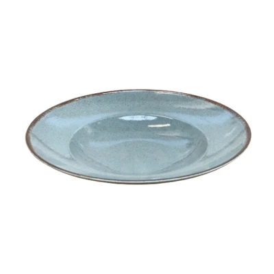 Afbeelding van Kitchen trend servies spaghettibord ocean petrol 27 cm rond