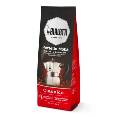 Image de Café moulu Bialetti Perfetto Moka Classico Noir