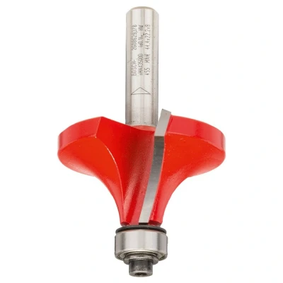 Afbeelding van Bosch Afrondprofielfrezen 8 mm schacht 15,9 radius 44,4 x 22,2 ø nuttige lengte 64 totale