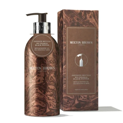 Afbeelding van Molton Brown Limited Edition Re Charge Black Pepper Infinite Bottle 400ml Gel 400 ml