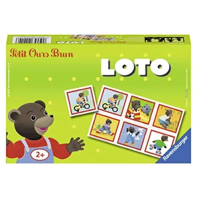 Image de RAVENSB. LOTO PETIT OURS BRUN