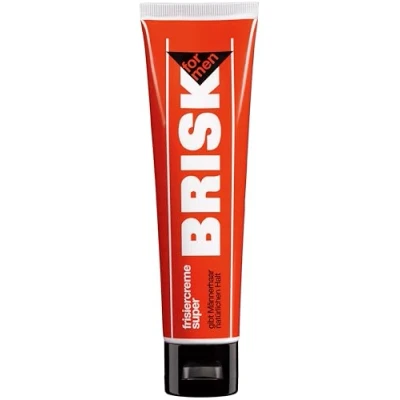 Afbeelding van Brisk stevige haar &amp; baard creme standbuis 100ml