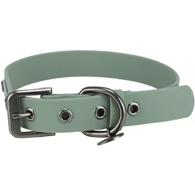 Afbeelding van Trixie citystyle halsband voor hond pvc salie 35 42x2 cm
