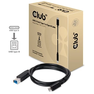 Afbeelding van Club 3D USB C 3.1 Gen2 &gt; B M/M