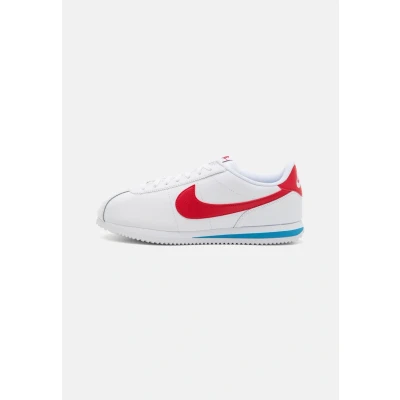Afbeelding van Nike Sportswear Cortez Sneakers laag, Heren, Maat: 40, White/varsity red/varsity blue Leer en textiel