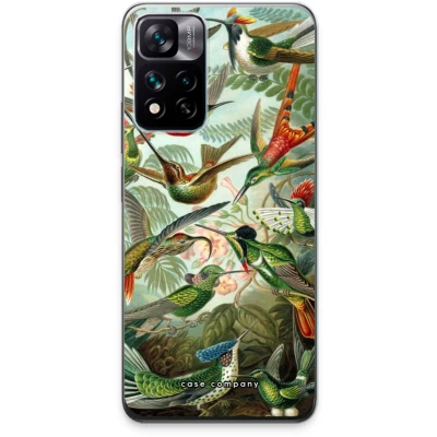 Afbeelding van Case Company® hoesje geschikt voor Xiaomi 11i Haeckel Trochilidae Soft Cover Telefoonhoesje Bescherming aan alle Kanten en Schermrand