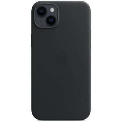 Afbeelding van Apple Magsafe Leren Back Cover Zwart iPhone 14 Plus