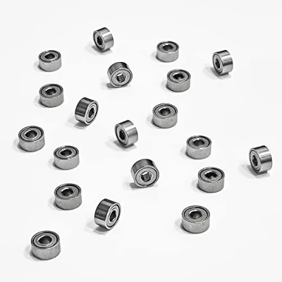 Afbeelding van 20 stuks MR52ZZ kogellagers, 2 mm x 5 2,5 mm, kleine MR52