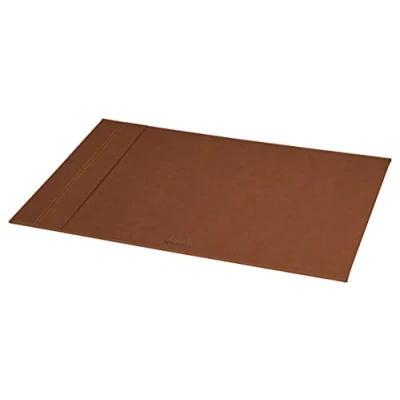 Afbeelding van RHODIA 194476C handonderlegger, koper, 60 x 40 cm, oranje buitenmateriaal van kunstleer, collectie Home Office Rhodiarama, organisatie voor kantoor en opslag design