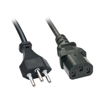 Image de Lindy Câble d&#039;alimentation SEV 1011 (M) pour IEC 60320 C13 70 cm Suisse