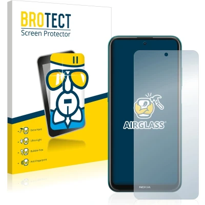 Afbeelding van BROTECT Screenprotector voor Nokia X10 Folie Beschermfolie Beschermglas transparant